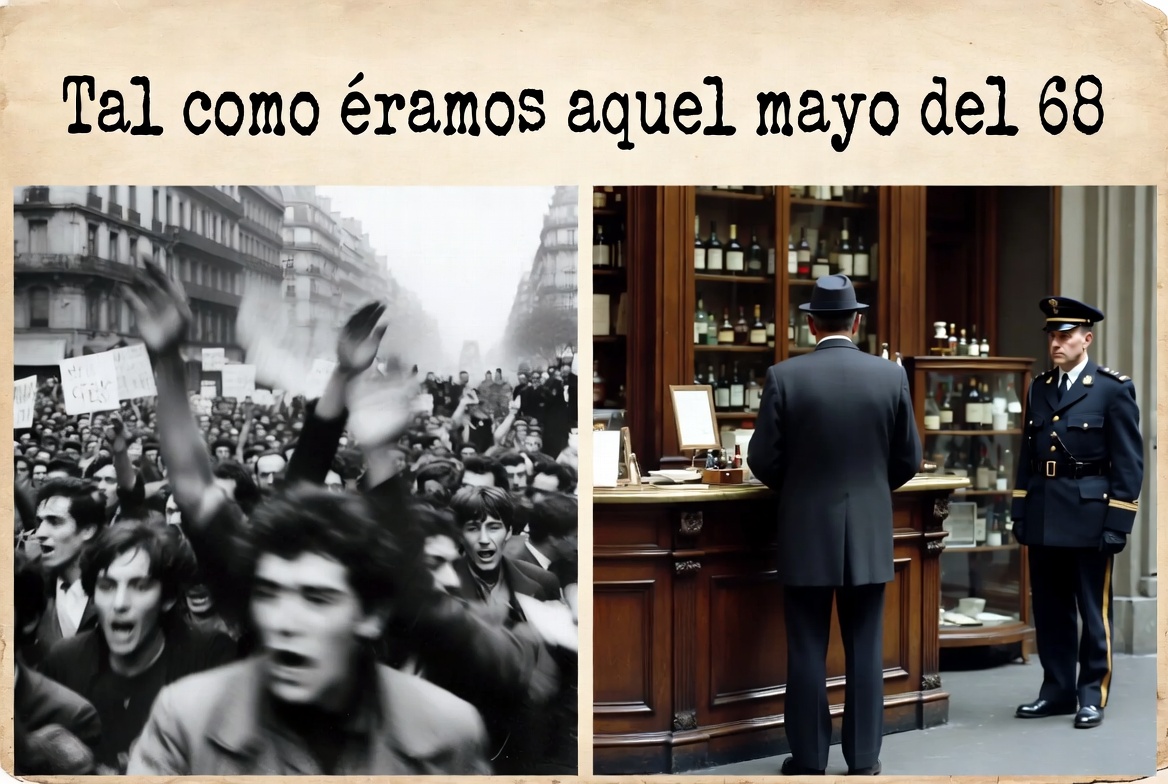 Tal como éramos aquel mayo del 68. Artículo de Miguel de León.
