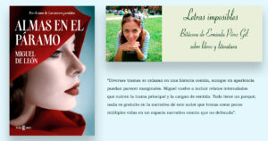 Letras imposibles - reseña Almas en el páramo